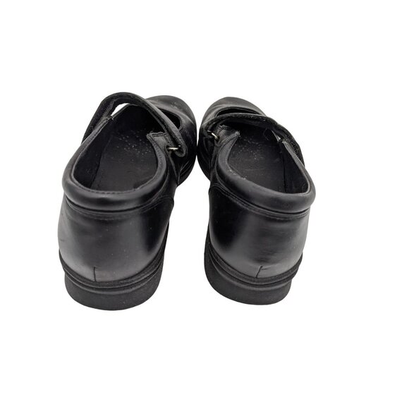 Propet Women 8.5 MSapphire Mary Jane Shoes Black Leather Slip On Shock Absorber - Picture 5 of 10